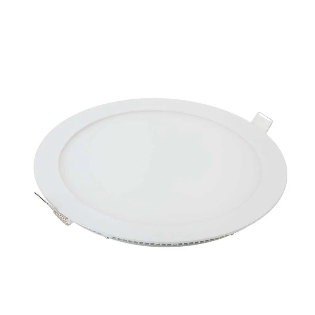 V-TAC Mini Pannello LED 6W Montaggio ad Incasso Rotondo 2700K - immagine 1