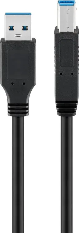 Cavo Usb 3.0 Connettori A-B 9 Poli - Lunghezza Mt. 1 - immagine 1