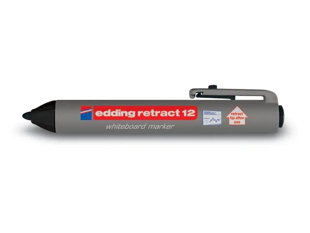 Edding Retract 12 evidenziatore 10 pz Nero - immagine 1
