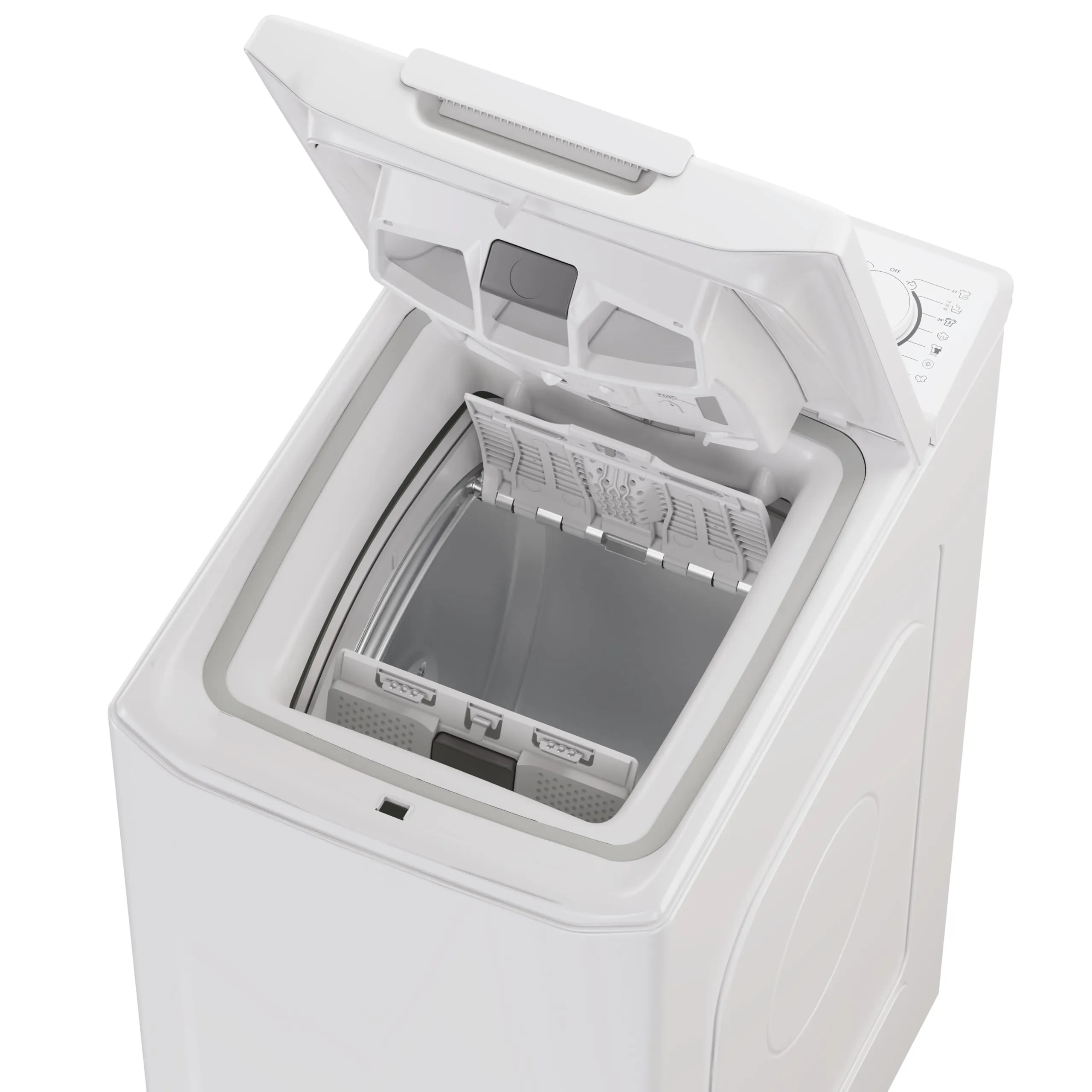 Candy ProWash 300 TCA063D3-S Lavatrice Carica dall'alto 6KG, 1000RPM, Display digitale, Controllo vocale, Connettività Wi-Fi, Snap & Wash, 17cicli, avvio ritardato 24H, apertura Gentle Touch, 75DB, - immagine 5