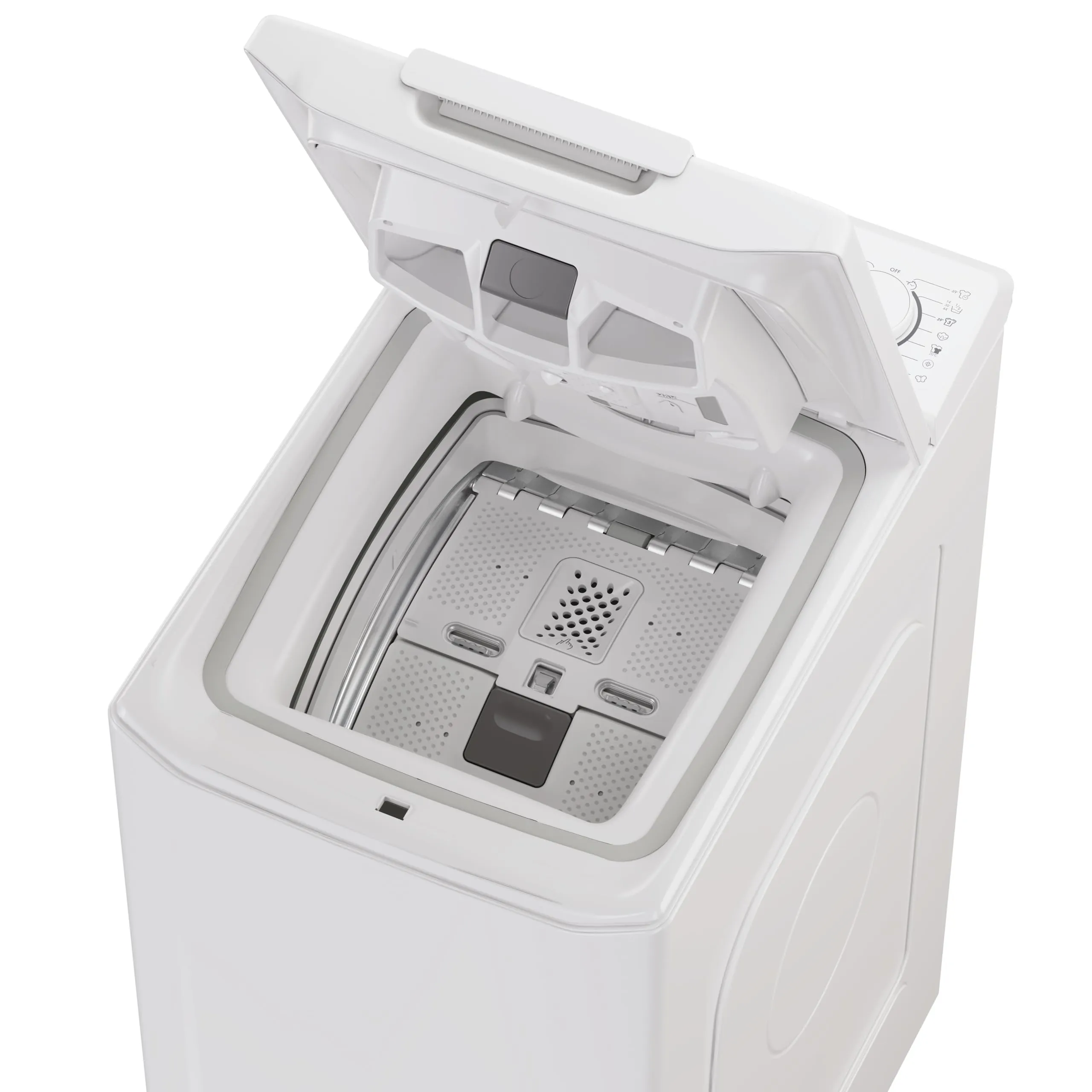 Candy ProWash 300 TCA063D3-S Lavatrice Carica dall'alto 6KG, 1000RPM, Display digitale, Controllo vocale, Connettività Wi-Fi, Snap & Wash, 17cicli, avvio ritardato 24H, apertura Gentle Touch, 75DB, - immagine 6