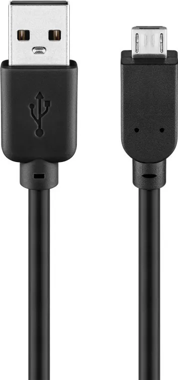Cavo Di Connessione Micro Usb B - Lunghezza Mt. 5 Schermato - immagine 1