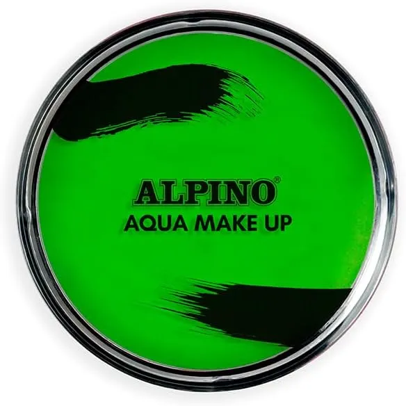Alpino Aqua Make-up Powder Compact - Lavabile con acqua e sapone - Verde - immagine 1