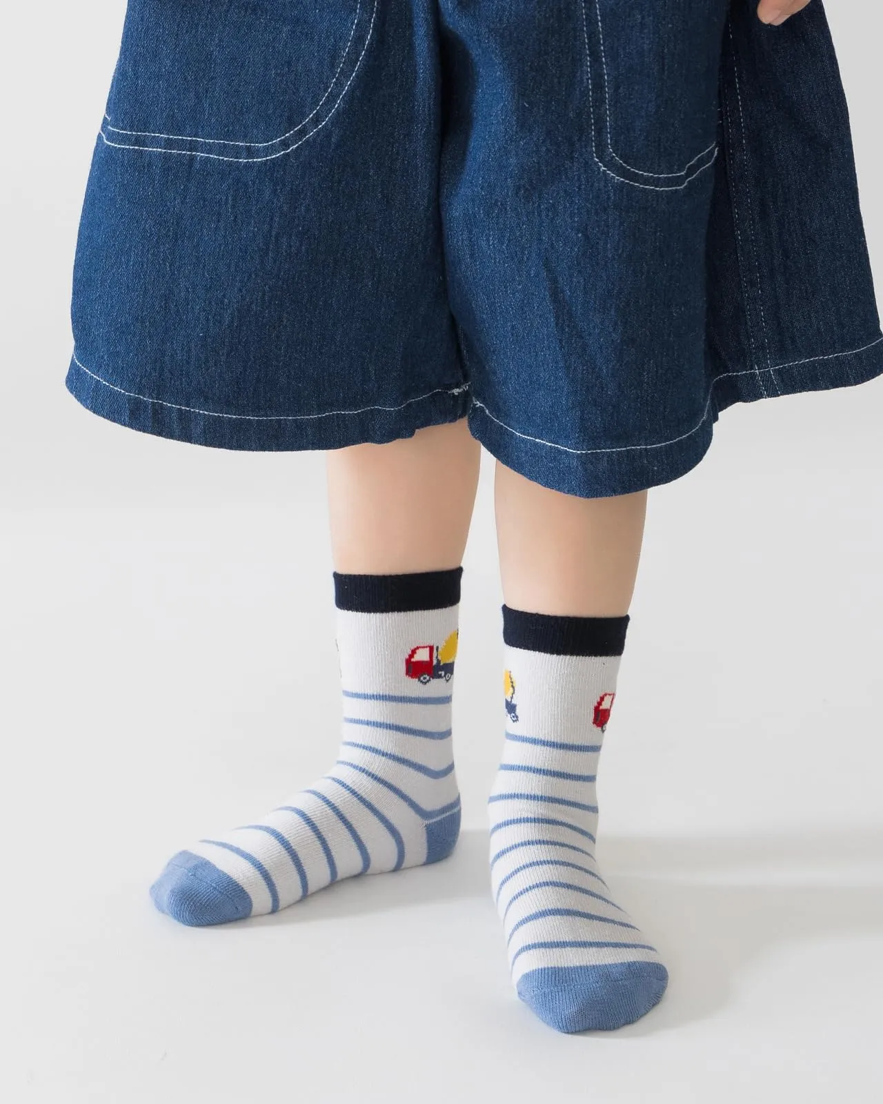 Kyopp 5 Paia Calzini per Bambini e Ragazze e Ragazzi Divertenti Calzini Animali in Cotone Unisex per Crew Socks 21-37 - immagine 8