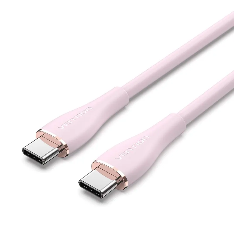 Vention TAWPF cavo USB USB 2.0 1 m USB C Rosa - immagine 1