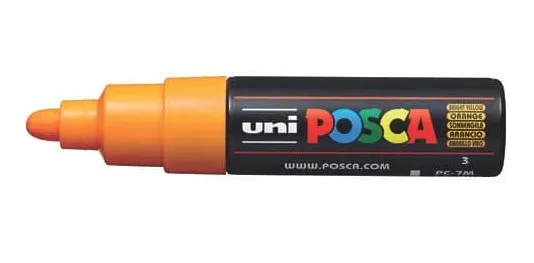 POSCA PC-7M Giallo solare - immagine 1