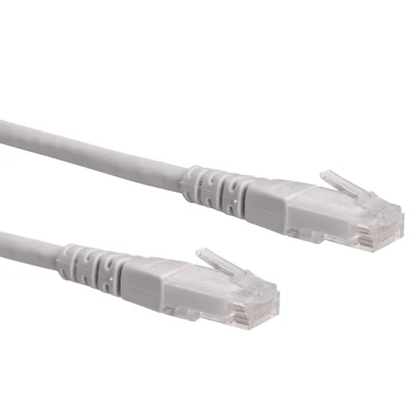 Roline Cavo Utp Patchcord Cat.6 Class E Grigio 2M - immagine 1