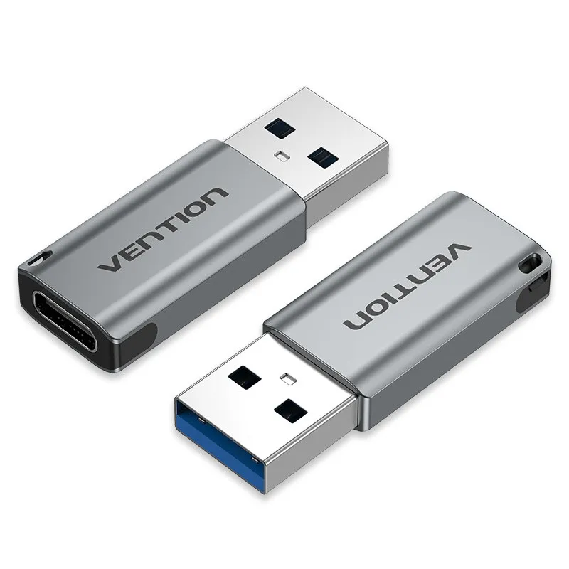 Vention CDPH0 adattatore per inversione del genere dei cavi USB A USB C Grigio - immagine 1