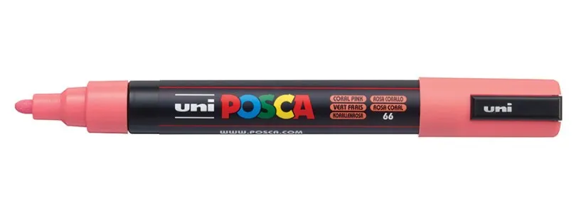POSCA PC-5M Rosa corallo - immagine 1