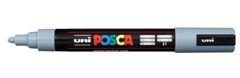 POSCA PC-5M Grigio - immagine 1