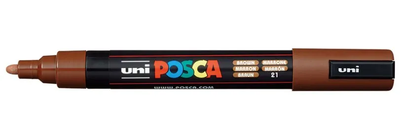 POSCA PC-5M Marrone - immagine 1