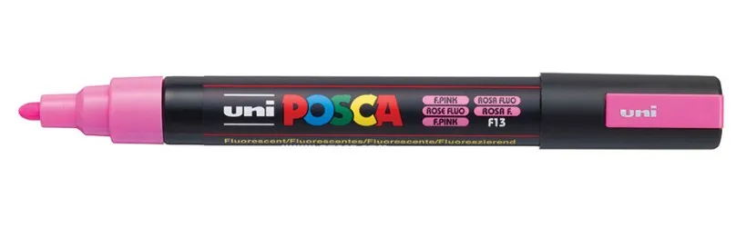 POSCA PC-5M Rosa fluorescente - immagine 1