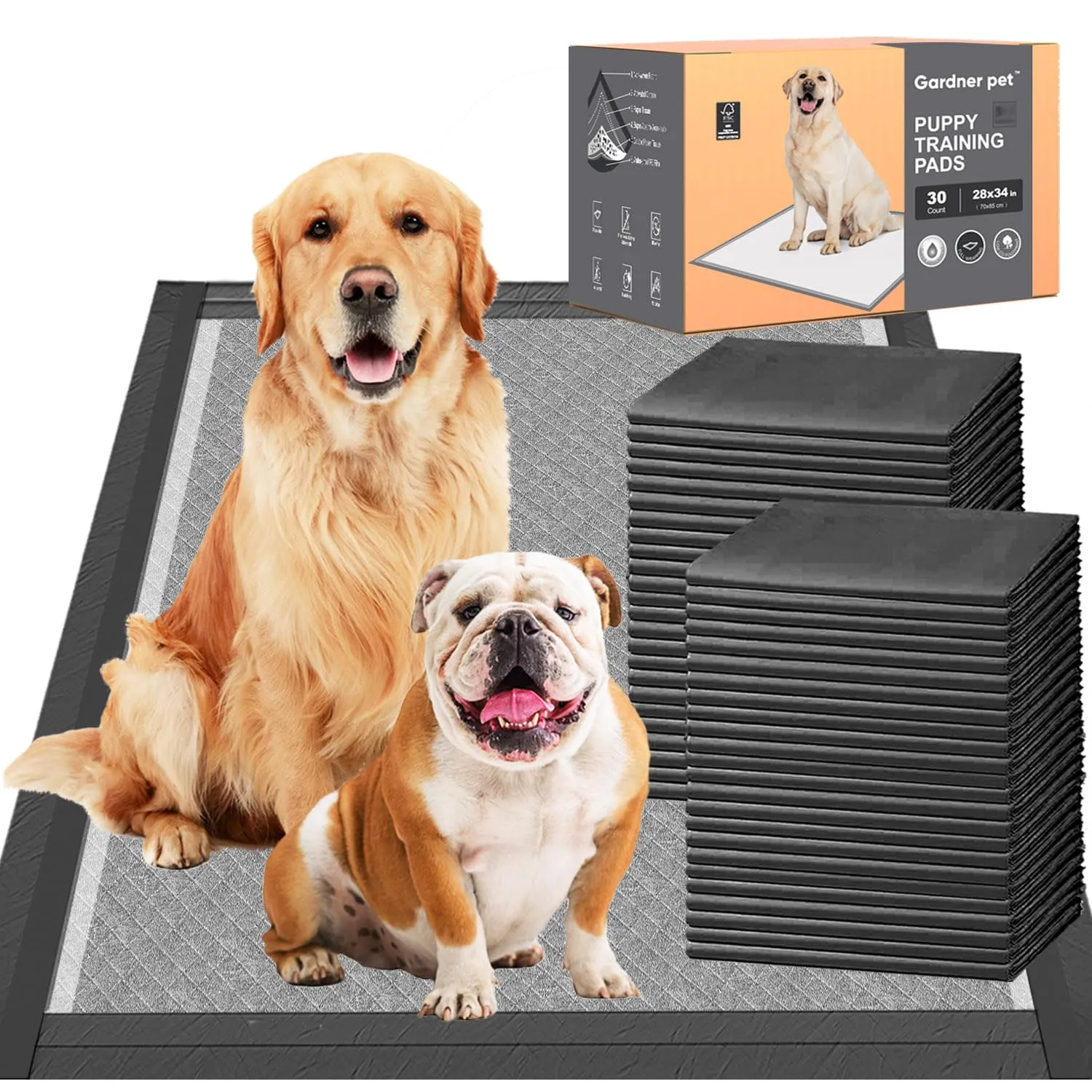 Gardner Pet Traversine Tappetini Cane Extra Grande 71x94 cm, 30 Pezzi - immagine 1