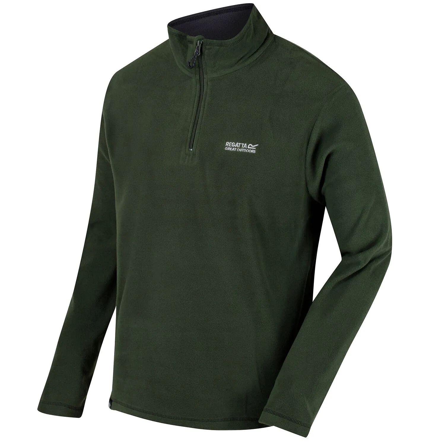 Regatta Thompson - Pile da uomo con mezza zip, Sabbia dorata, 5XL - immagine 8