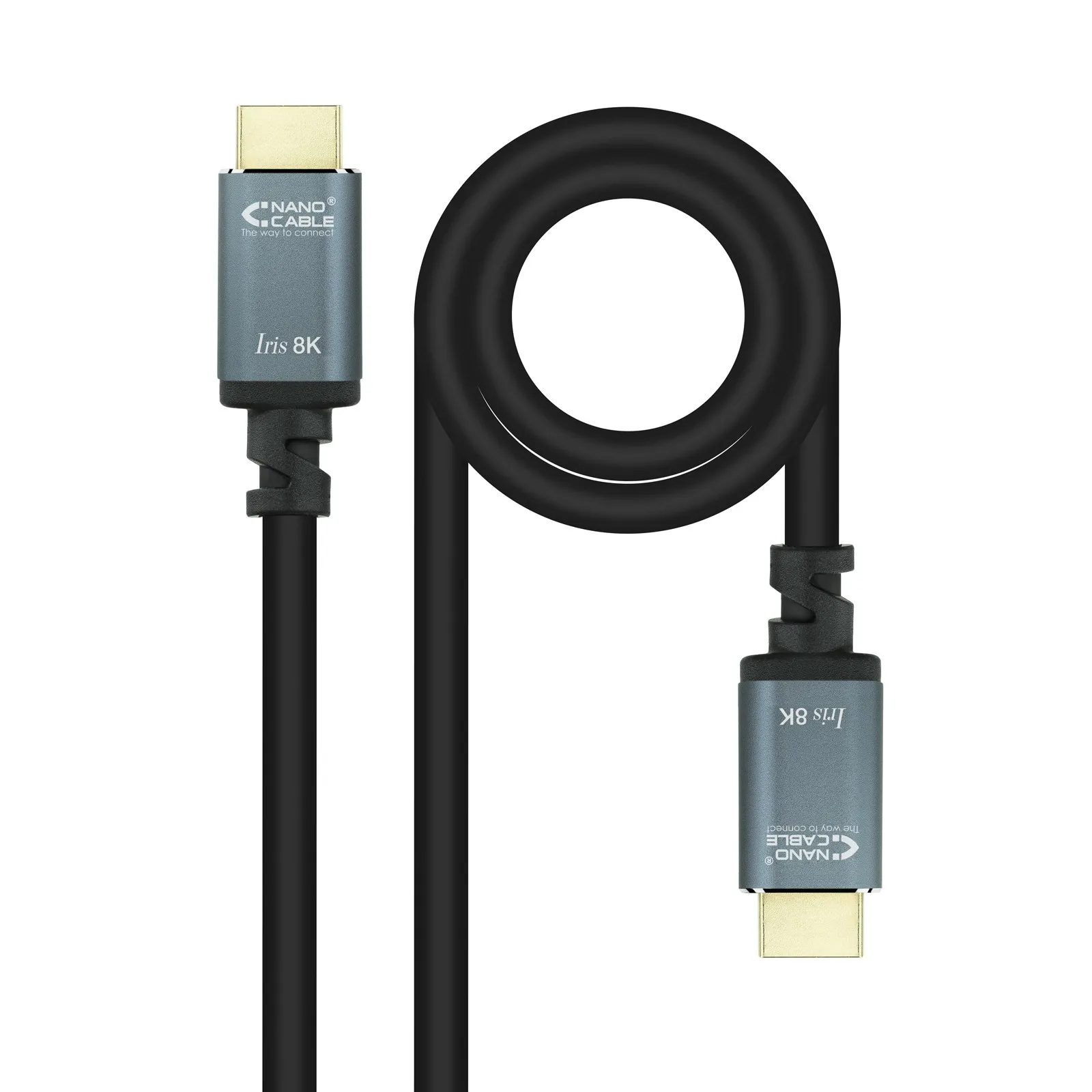 Nanocable 10.15.8000 cavo HDMI 05 m HDMI tipo A (Standard) Nero - immagine 1