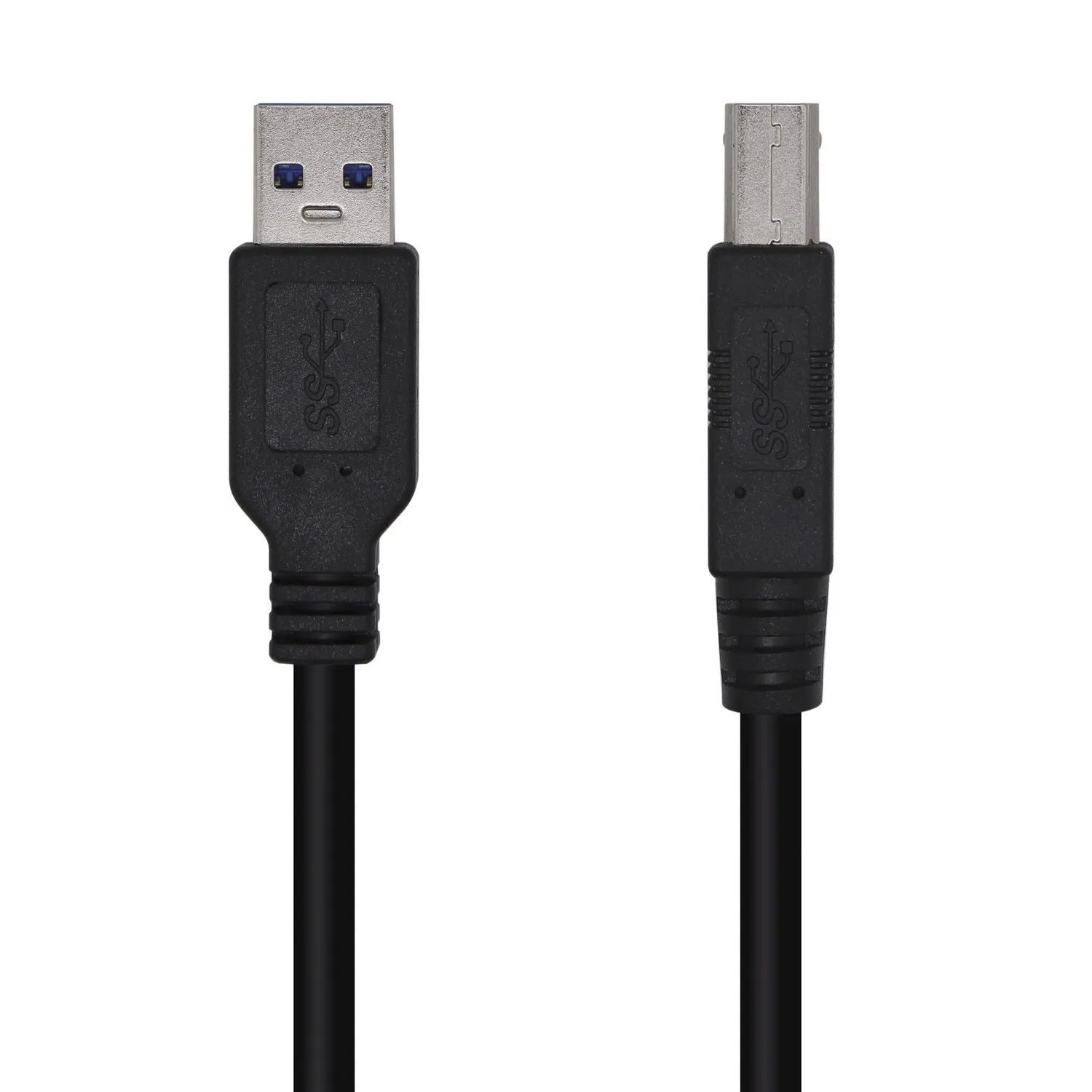 AISENS A105-0444 cavo USB 2 m USB 3.2 Gen 1 (3.1 Gen 1) USB A USB B Nero - immagine 1