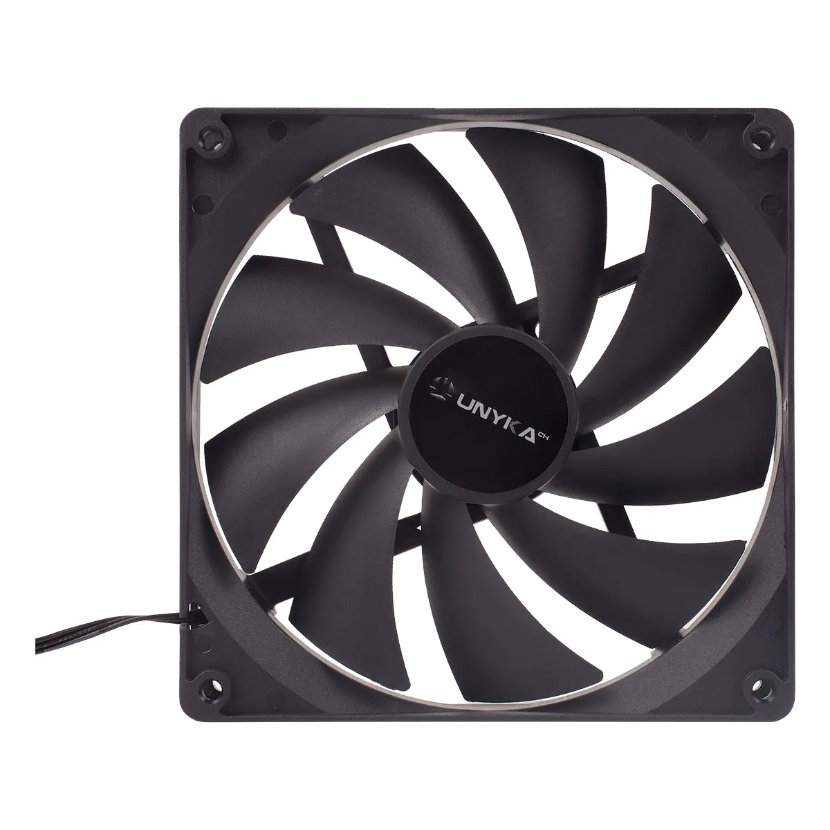 UNYKAch 140 mm Case per computer Ventilatore 14 cm Nero - immagine 1