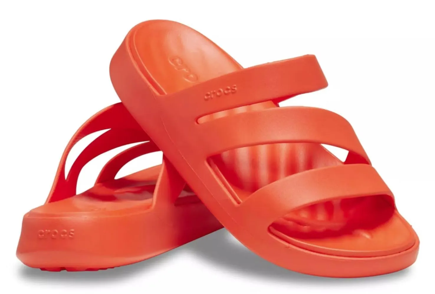 Crocs, Sandali da donna Getaway con plateau e cinturino, 5 - immagine 2