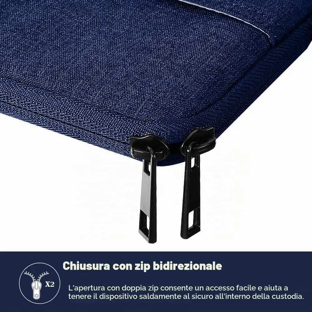 TiMOVO Custodia per Tablet 9-11", Indaco - immagine 9