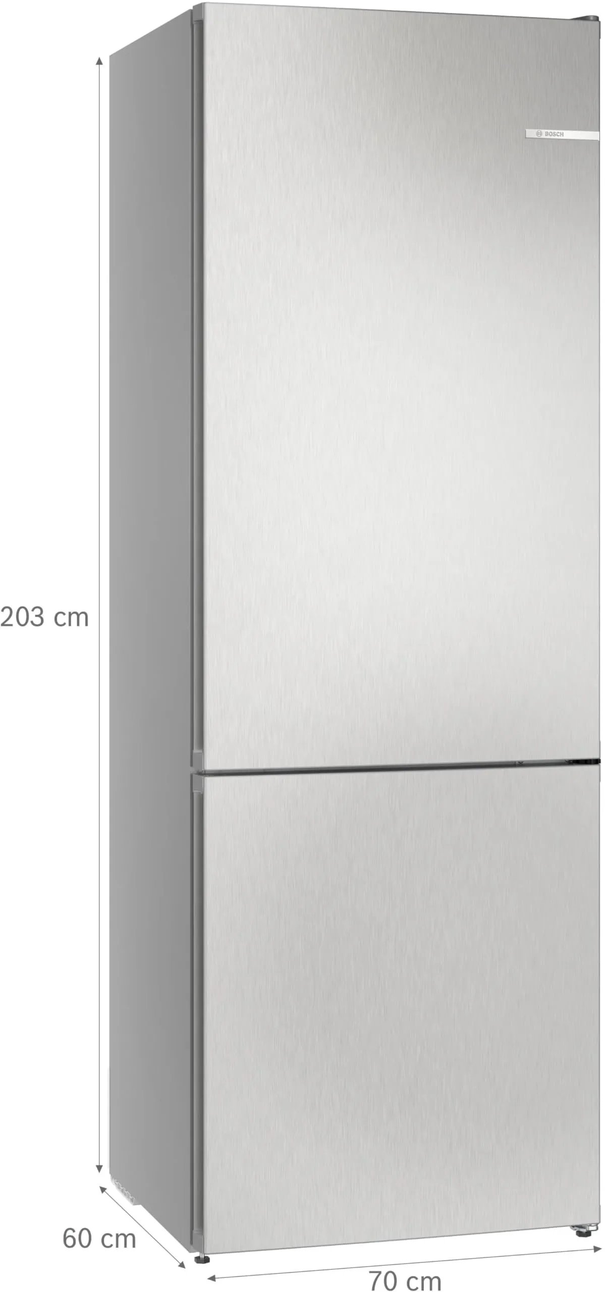 Bosch KGN492LDF Serie 4 Frigorifero Total No Frost 203 x 70 cm Acciaio - immagine 2