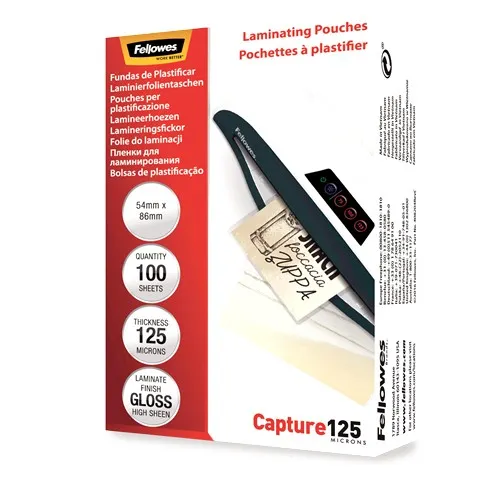 Fellowes 5306302 pellicola per plastificatrice 100 pz - immagine 1