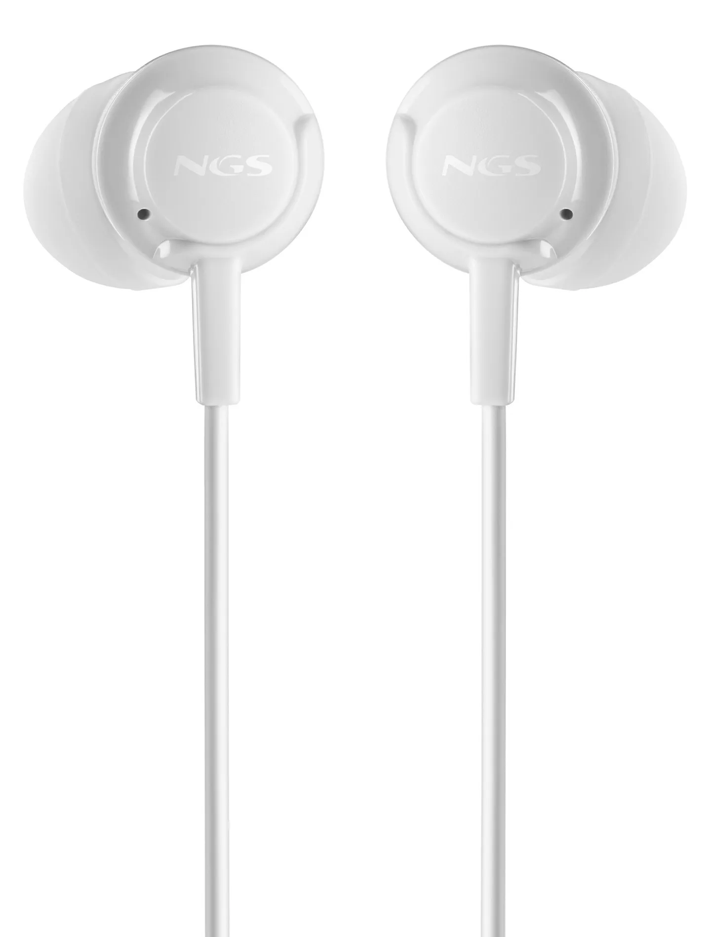 NGS CROSS DRIFT WHITE Auricolare Cablato In-ear Musica e Chiamate Bianco - immagine 1
