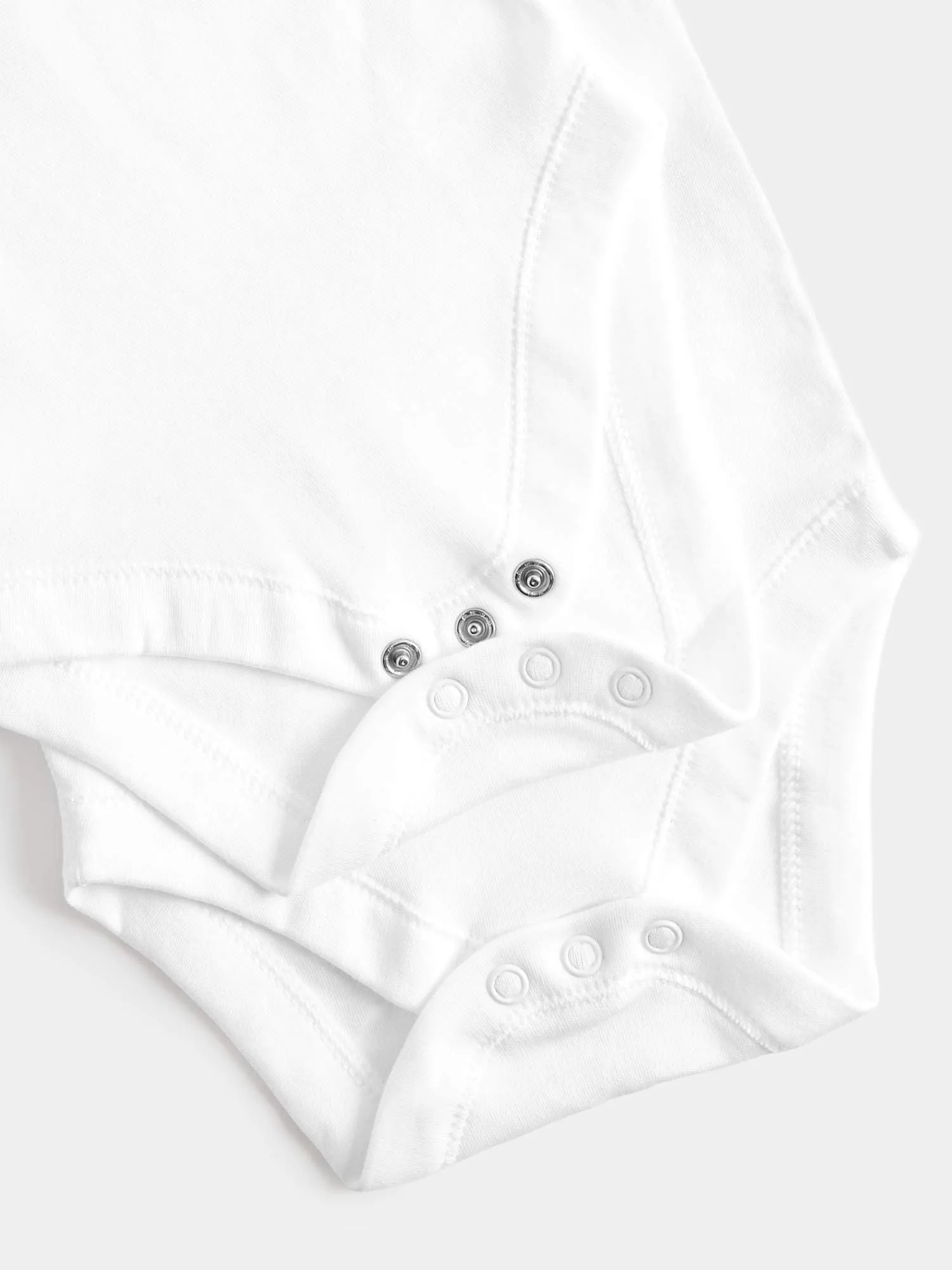 Marks & Spencer Body a maniche lunghe in puro cotone ‒ Confezione da 7 (2,3 kg-3 anni) bambini unisex Bianco 3 - immagine 8