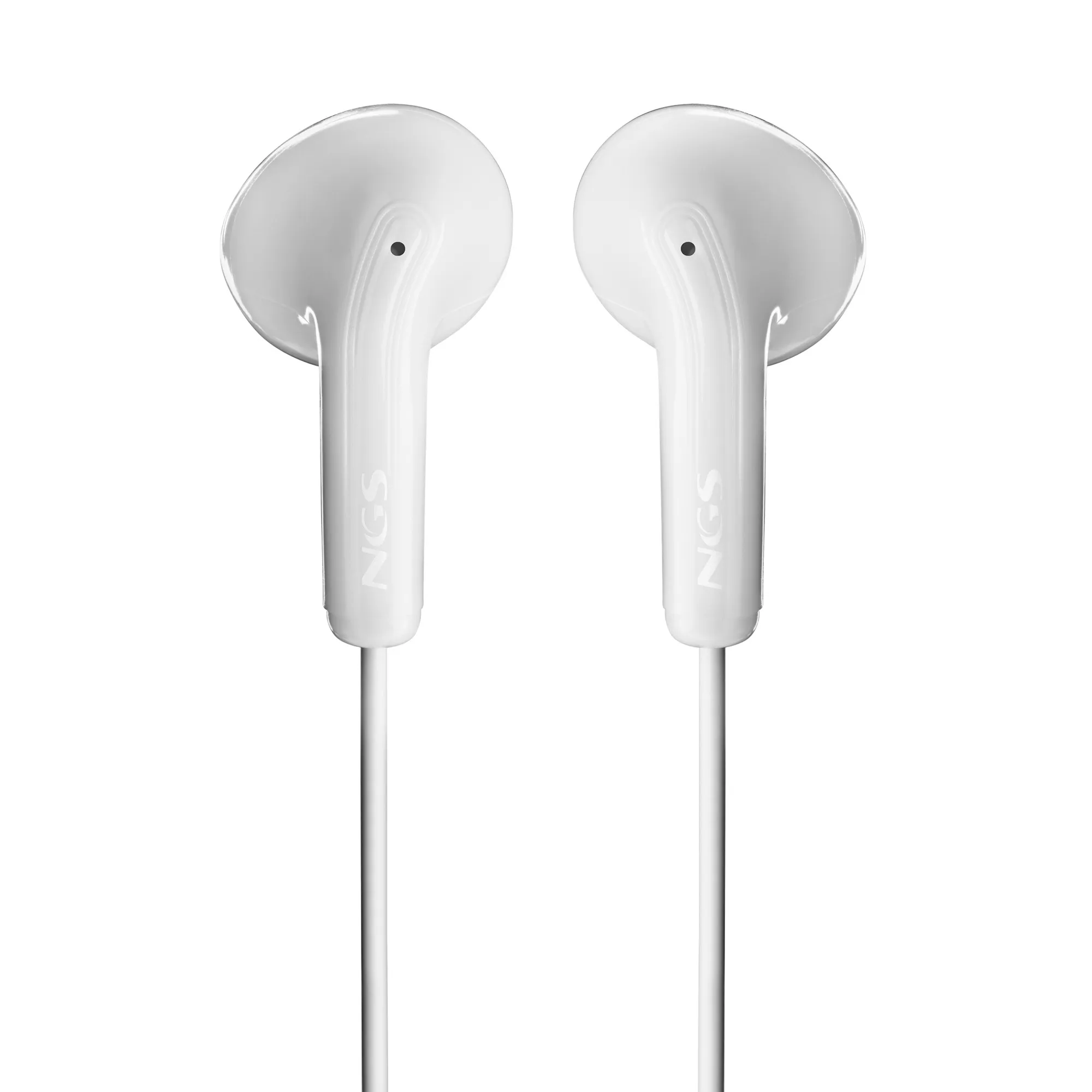 NGS CROSS FLIP Auricolare Cablato In-ear Musica e Chiamate Bianco - immagine 1