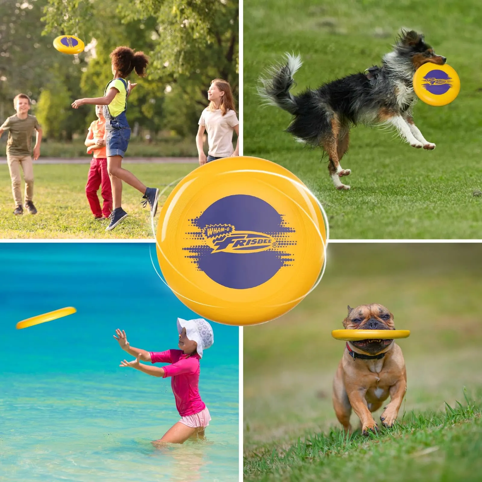 Wham-O Frisbee Disco Volante, 25.27 cm Giocattolo Leggero per Bambini Adolescenti Ragazzi e Ragazze dai 5+ Anni, Gioco per Spiaggia Parco e Giardino - 130g - immagine 7
