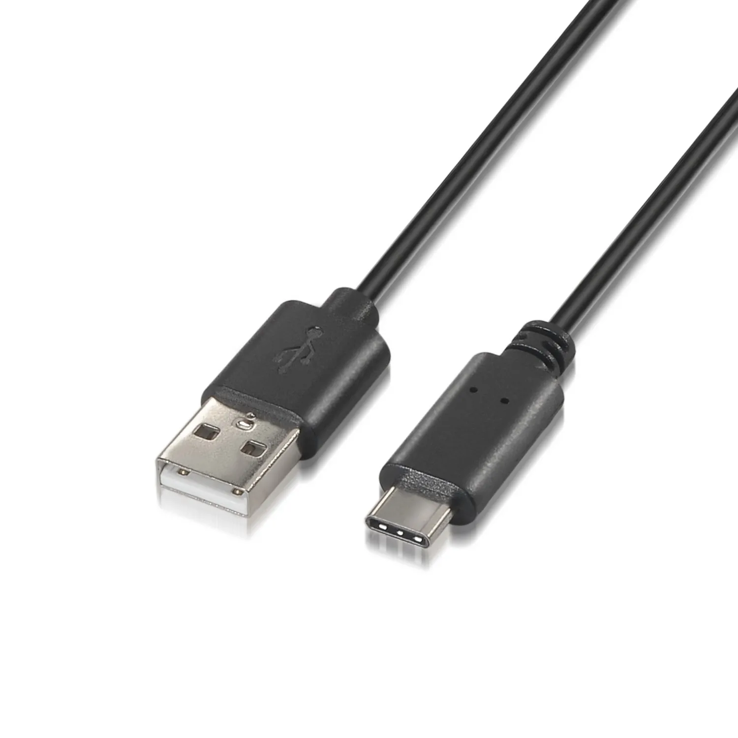 AISENS A107-0052 cavo USB 2 m USB 2.0 USB A USB C Nero - immagine 1
