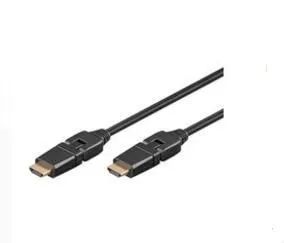Cavo Di Connessione Hdmi Con Connettore Ruotabile Mt. 2 - immagine 1