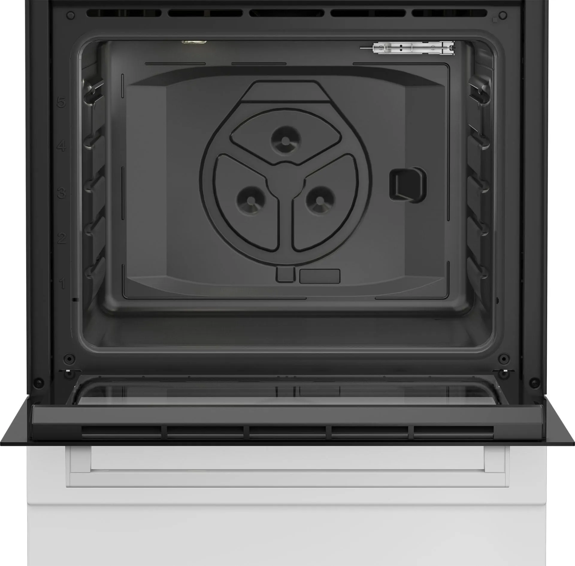 Cucina Beko 4 Fuochi Gas Forno Elettrico 60x60 Bianco FBST62110DW - immagine 2