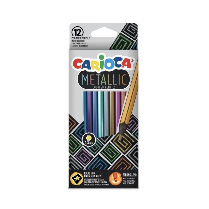 Carioca 43164 pastello colorato Multicolore 12 pz - immagine 1