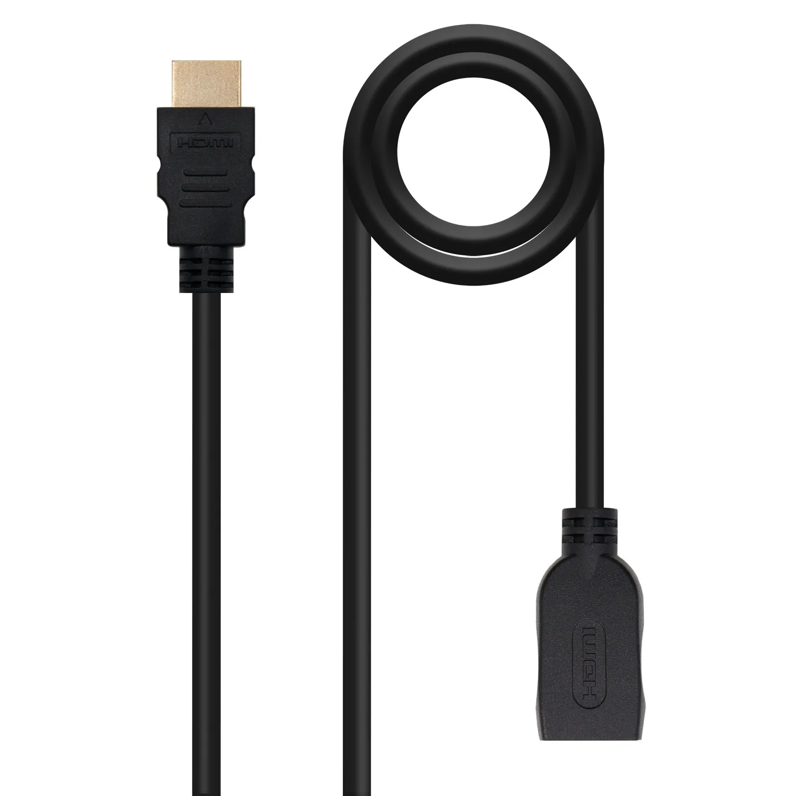 Nanocable 10.15.1011 cavo HDMI 1 m HDMI tipo A (Standard) Nero - immagine 1
