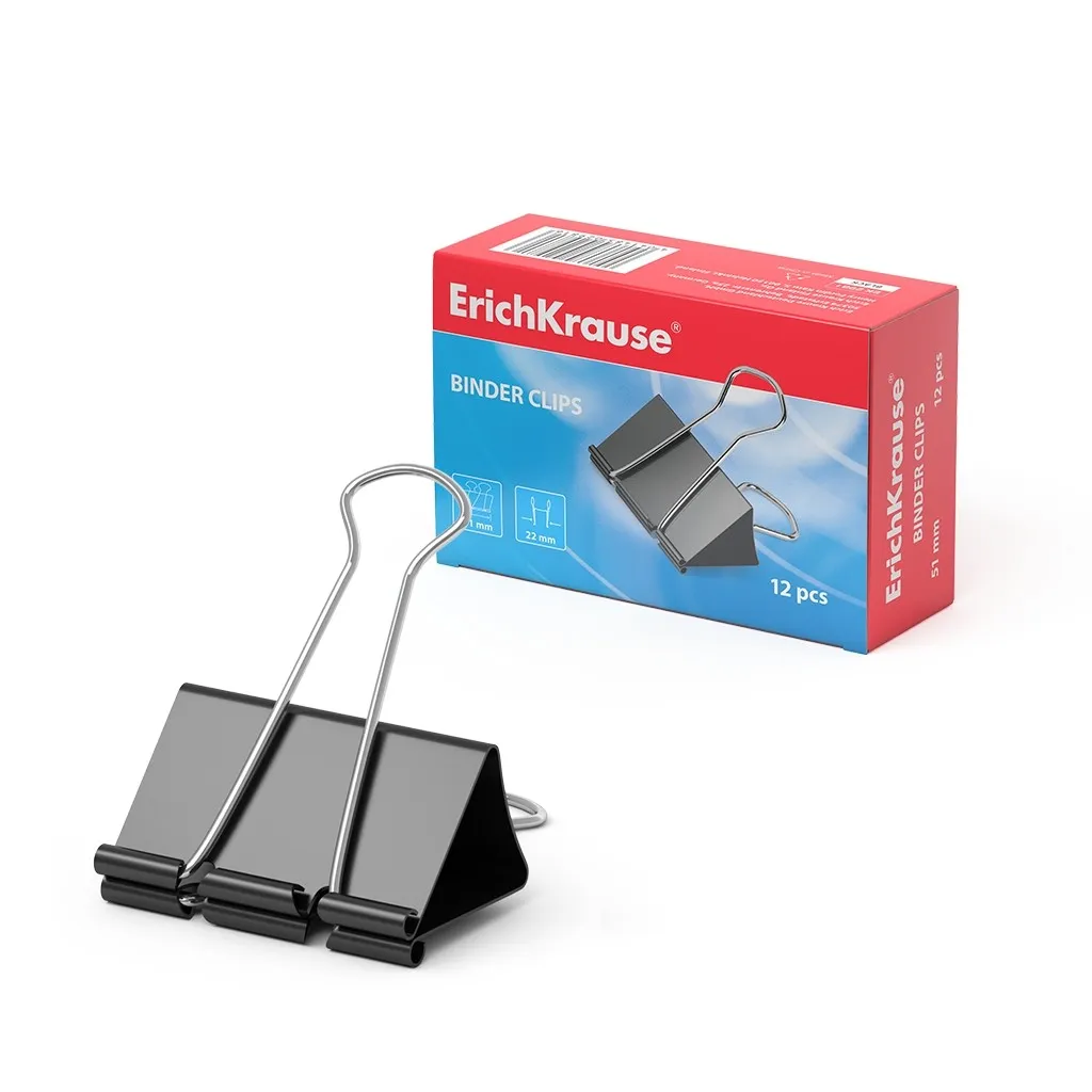 Graffette Erichkrause - Filo di acciaio di alta qualità - Resistenza migliorata - Capacità fino a 240 fogli - Resistente alla corrosione - Colore metallizzato - immagine 1