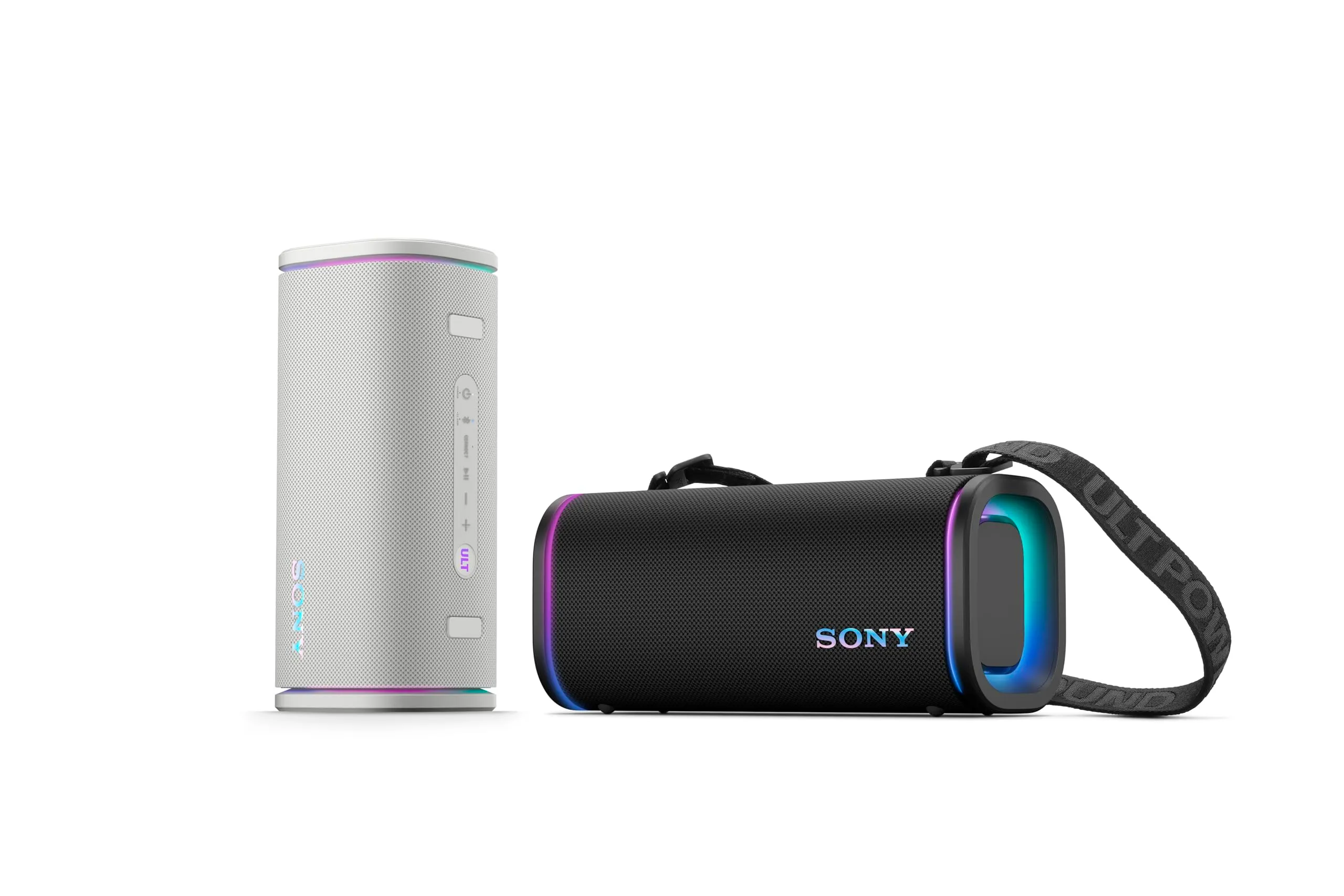 Sony ULT FIELD 5 - Potente speaker portatile Bluetooth, batteria da 25 ore, 2 modalità ULT POWER SOUND, IP67, impermeabile, antipolvere, 360 luci, tracolla staccabile, compatto - Nero - immagine 13