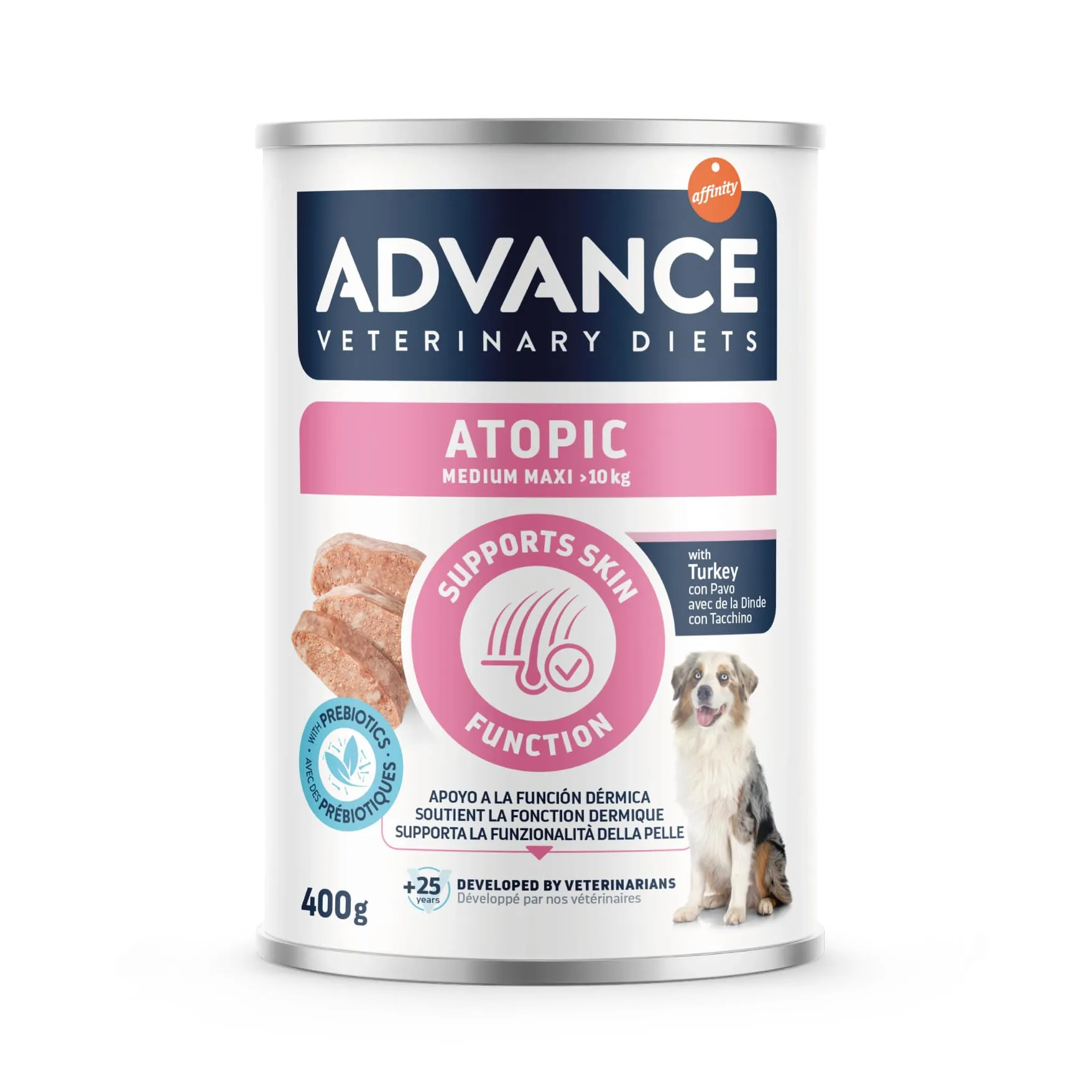 Advance Diets Cibo Umido per Cani - Atopic - 6 scatolette da 400g - immagine 2