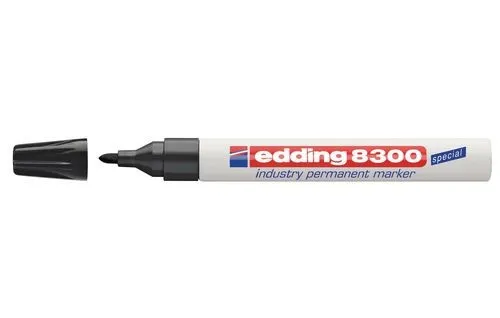 Edding 8300 marcatore permanente Tipo di punta Nero 1 pz - immagine 1