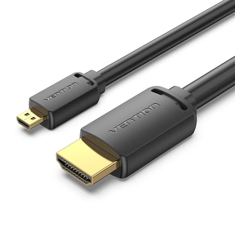 Vention AGIBF cavo HDMI 1 m HDMI tipo D (Micro) HDMI tipo A (Standard) Nero - immagine 1
