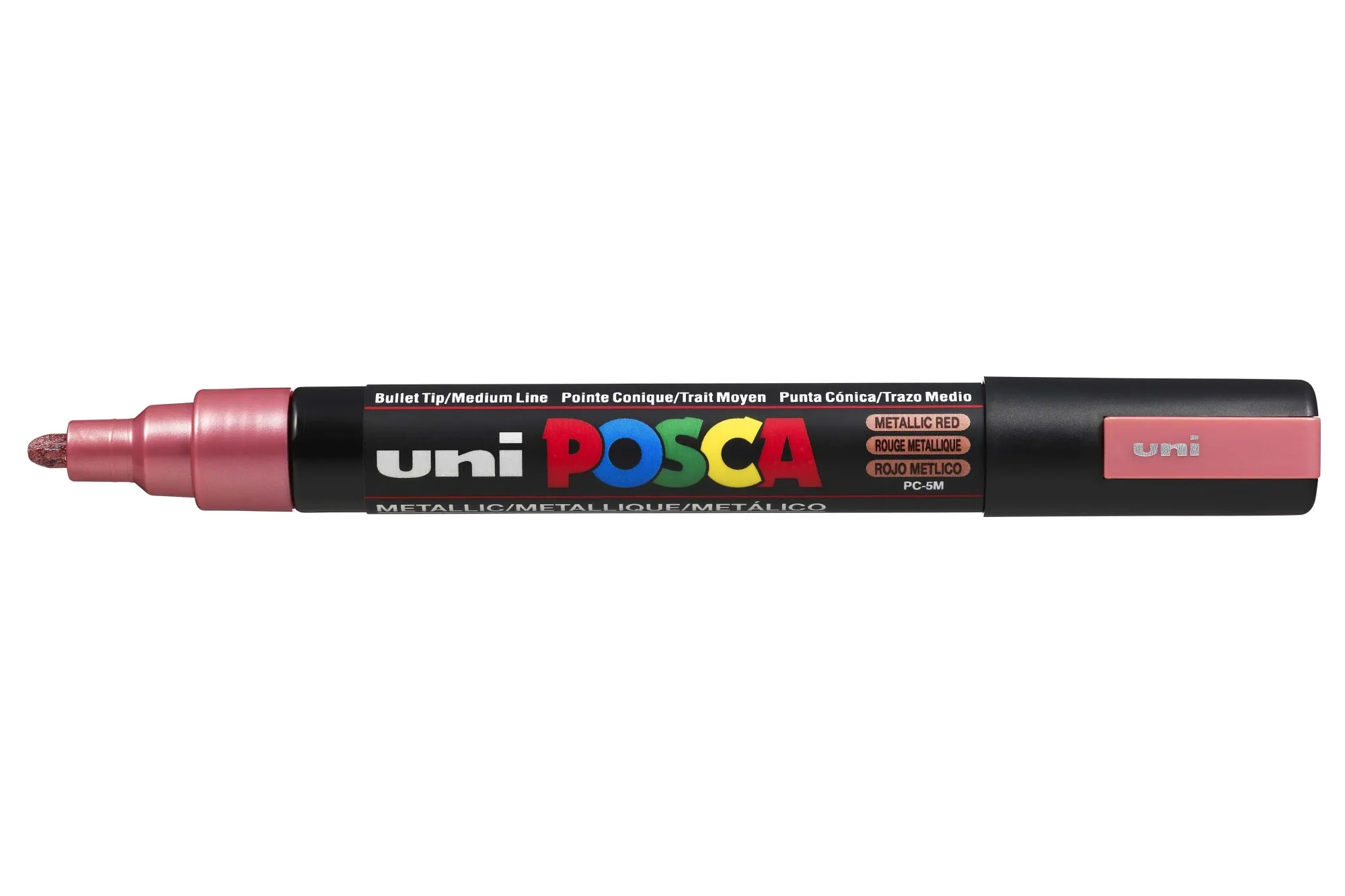 POSCA uni PC-5M evidenziatore 1 pz Tipo di punta Rosso - immagine 1