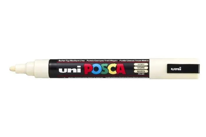 POSCA uni PC-5M evidenziatore 1 pz Tipo di punta Avorio - immagine 1