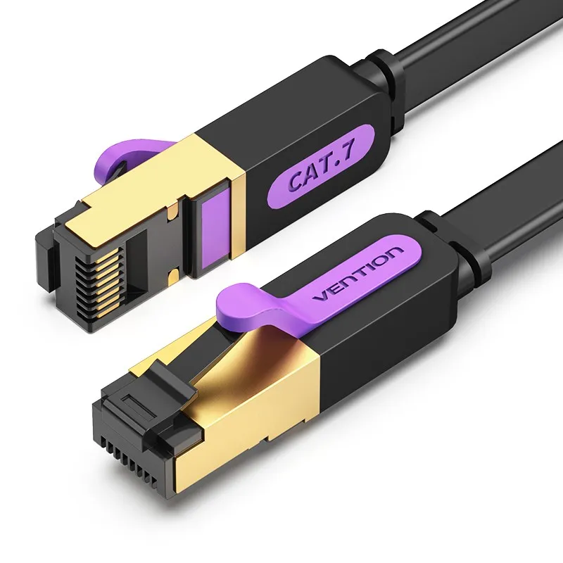 Vention ICABI cavo di rete Nero 3 m Cat7 - immagine 1