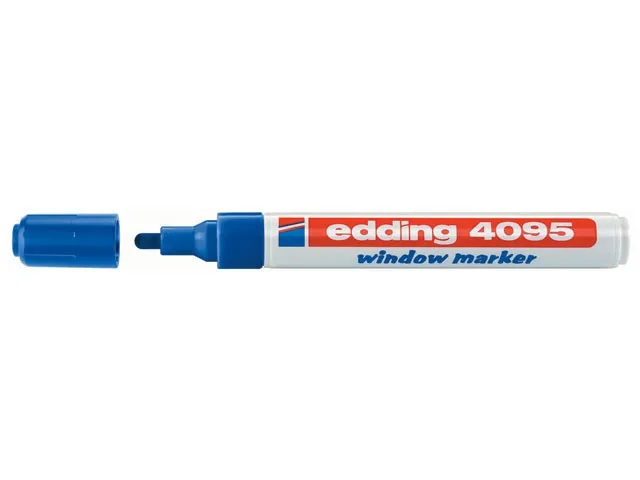 Edding 4095 evidenziatore 10 pz Fissa Blu - immagine 1