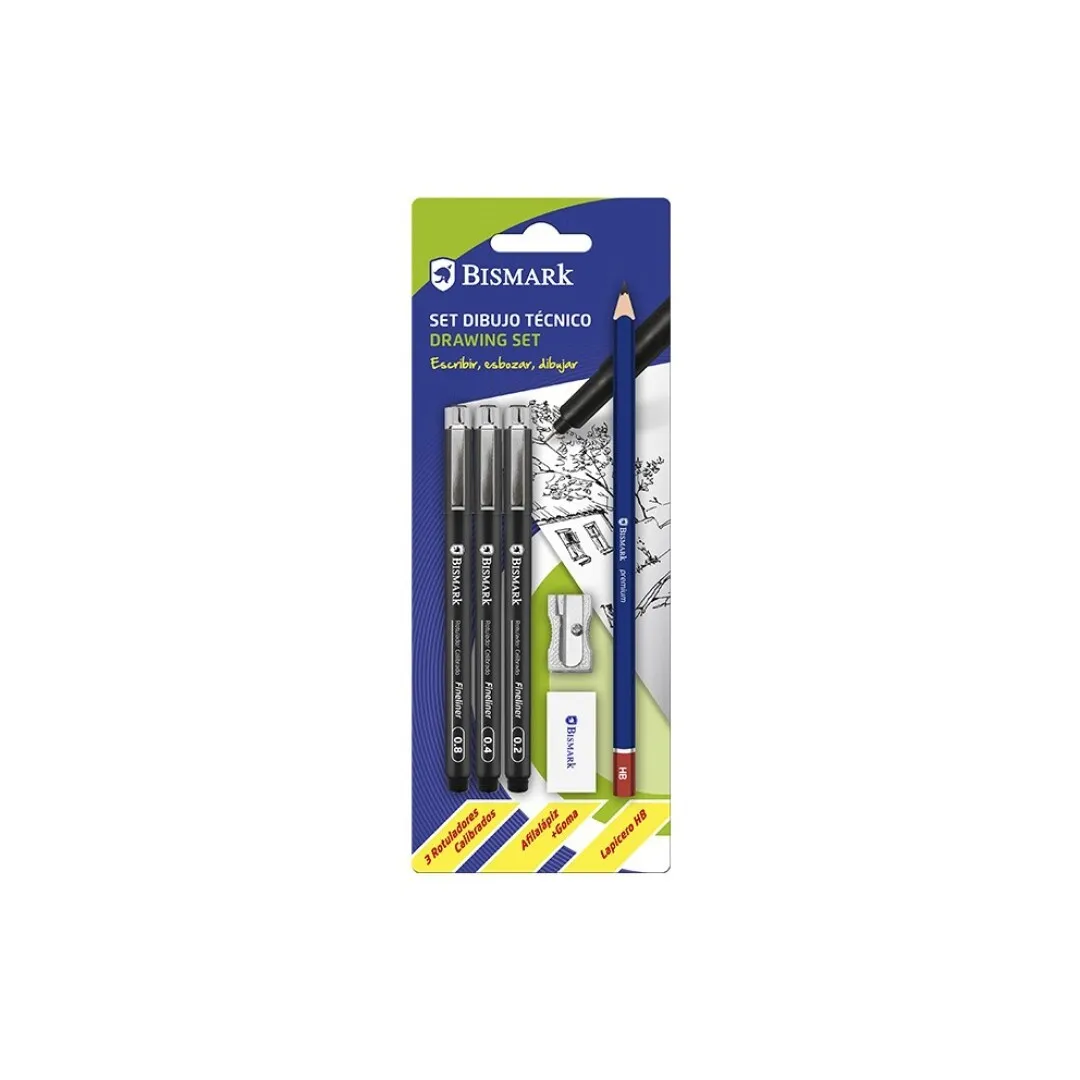Bismark 330611 set da regalo penna e matita Matita di grafite Blister - immagine 1