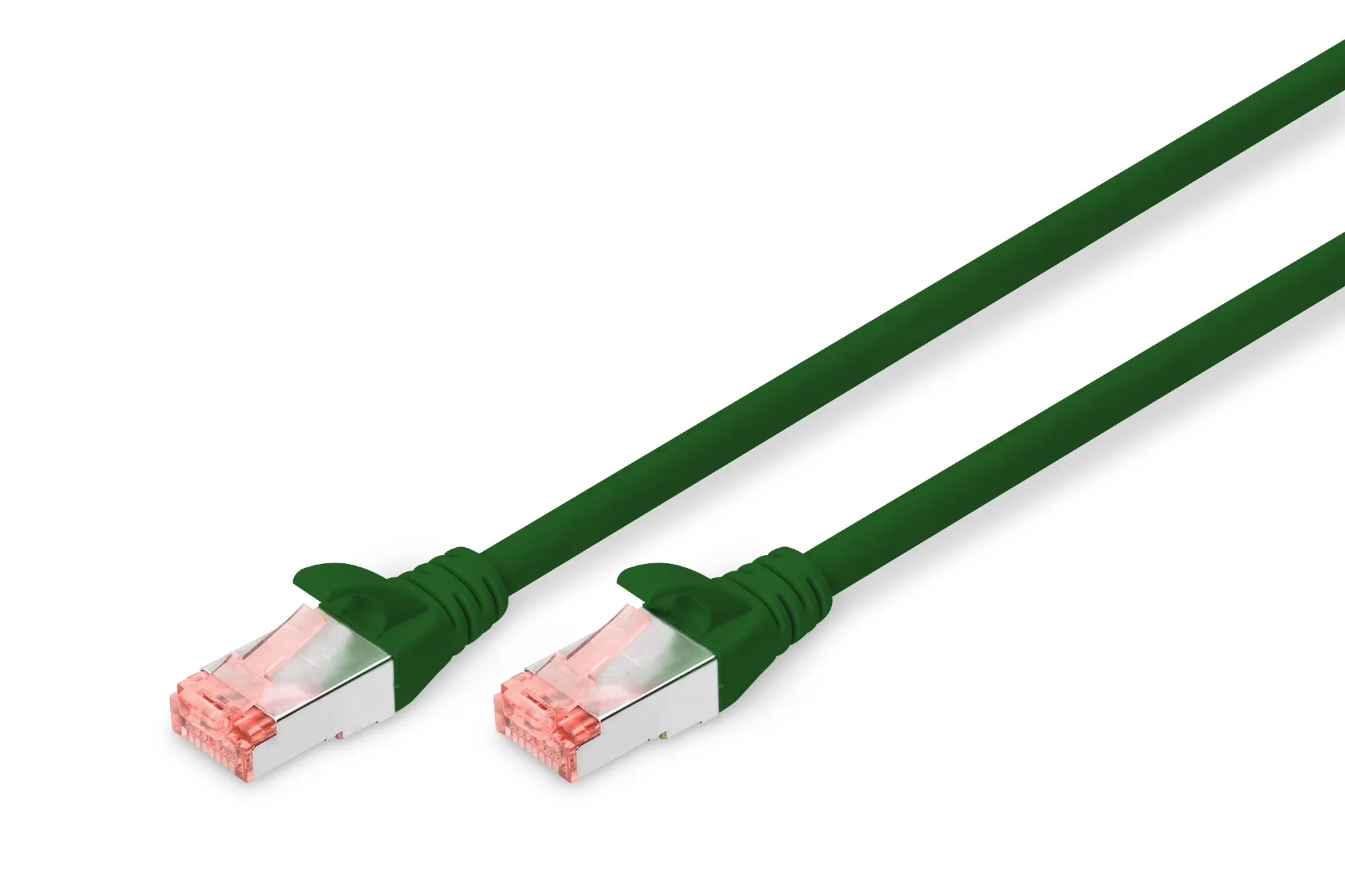 Cavo Rete S-Ftp Cat.6 Doppia Schermatura Ls0H Colore Verde Mt. 3 - immagine 1