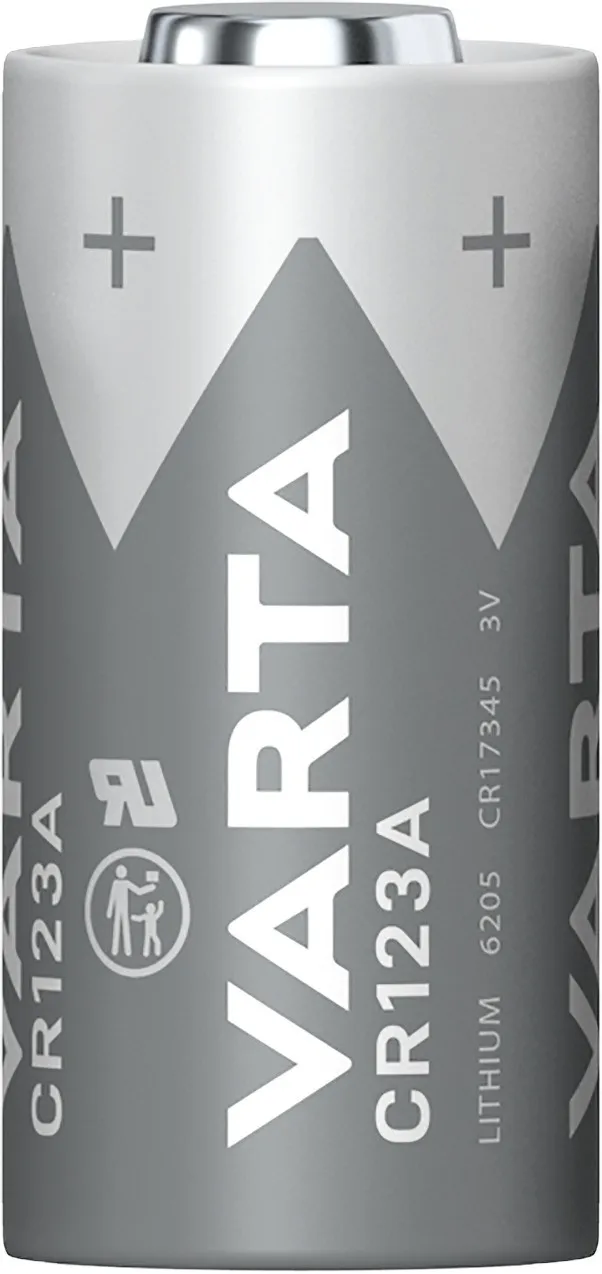 Batteria Cr123 A Litio 3V Professional Varta - immagine 1