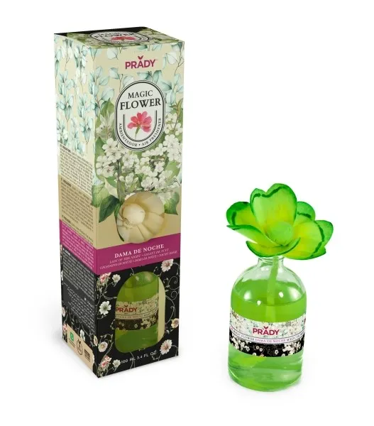 Prady Magic Flower Deodorante per ambienti al gelsomino notturno - Flacone in vetro da 100 ml - immagine 1