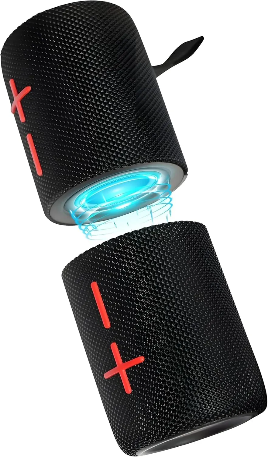 Altoparlante Bluetooth doppio, 2 in 1, magnetico, IPX6, impermeabile, con audio stereo Loud da 20 W, Bluetooth V5.3, 24H Playtime, Multiple Pairing for Home, Outdoor or Travel - immagine 1
