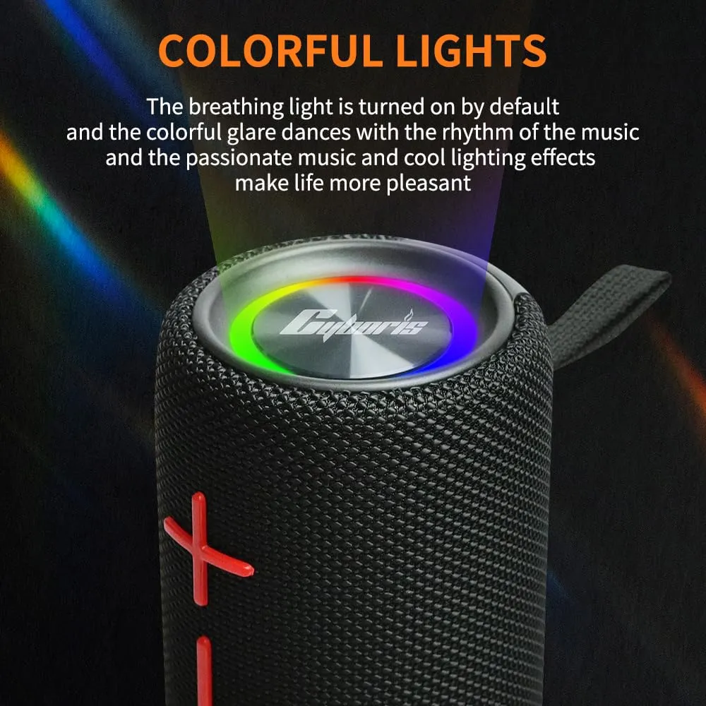 Altoparlante Bluetooth doppio, 2 in 1, magnetico, IPX6, impermeabile, con audio stereo Loud da 20 W, Bluetooth V5.3, 24H Playtime, Multiple Pairing for Home, Outdoor or Travel - immagine 7