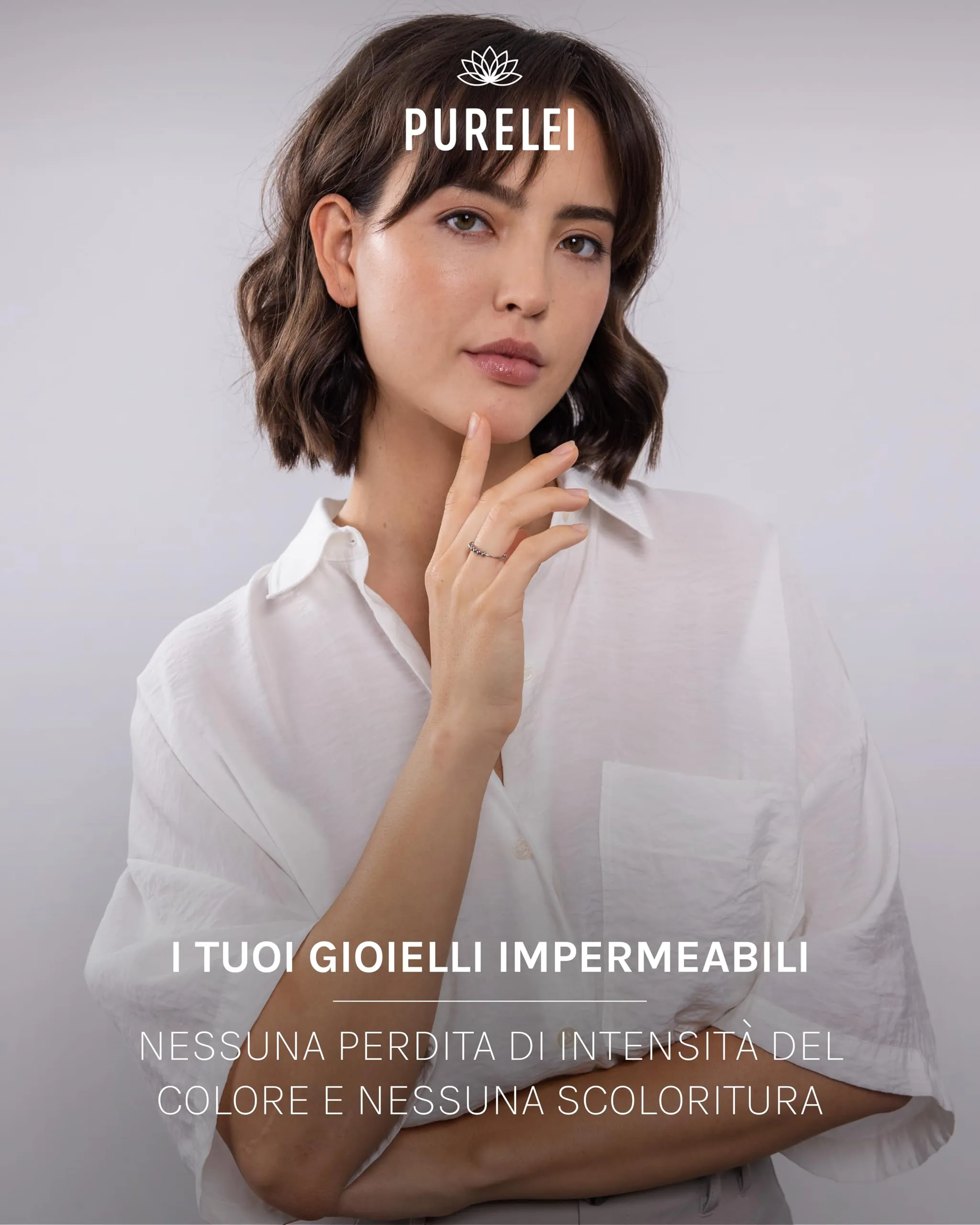 Purelei® Anello Anti-Ansia Shade – gioielli in acciaio inossidabile – Gioiello anti-ansia resistente all'acqua per donne – diverse taglie – Bigiotteria alla moda per il tuo look personale, 50-60 - immagine 5